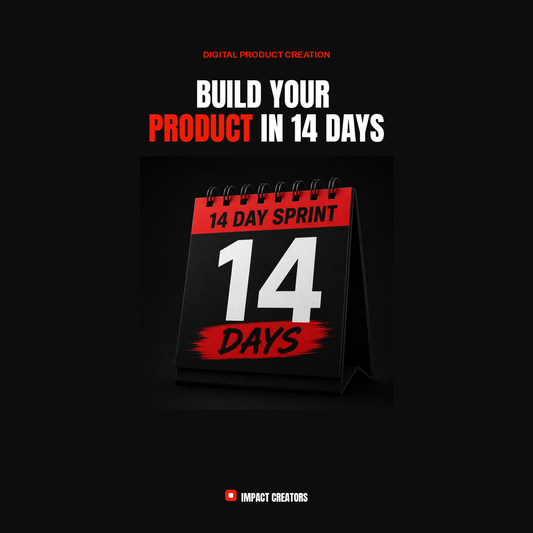 Digital Product Creation, Build And Launch In 14 Days
